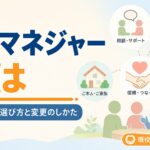 【現役ケアマネが解説】ケアマネジャーとは｜役割・費用・選び方と変更のしかた