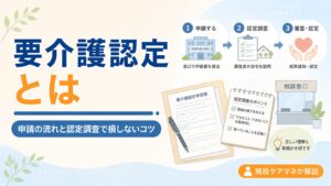 【現役ケアマネが解説】要介護認定とは｜申請の流れと認定調査で損しないコツ
